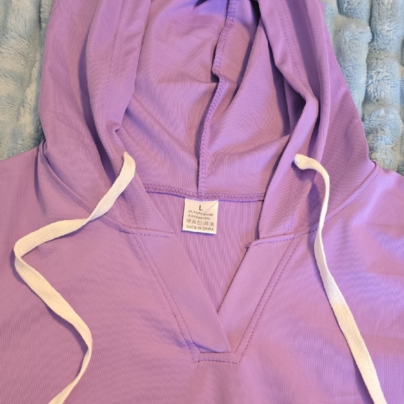 Purple Hooded Sweatshirt - Picture 2 of 2